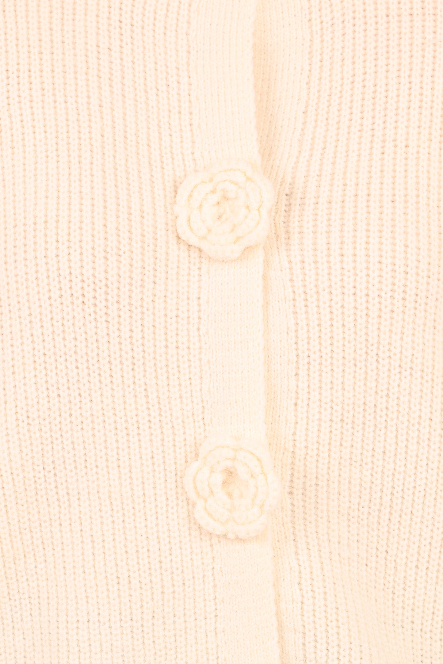 Jones Rosette Cardigan - Cream