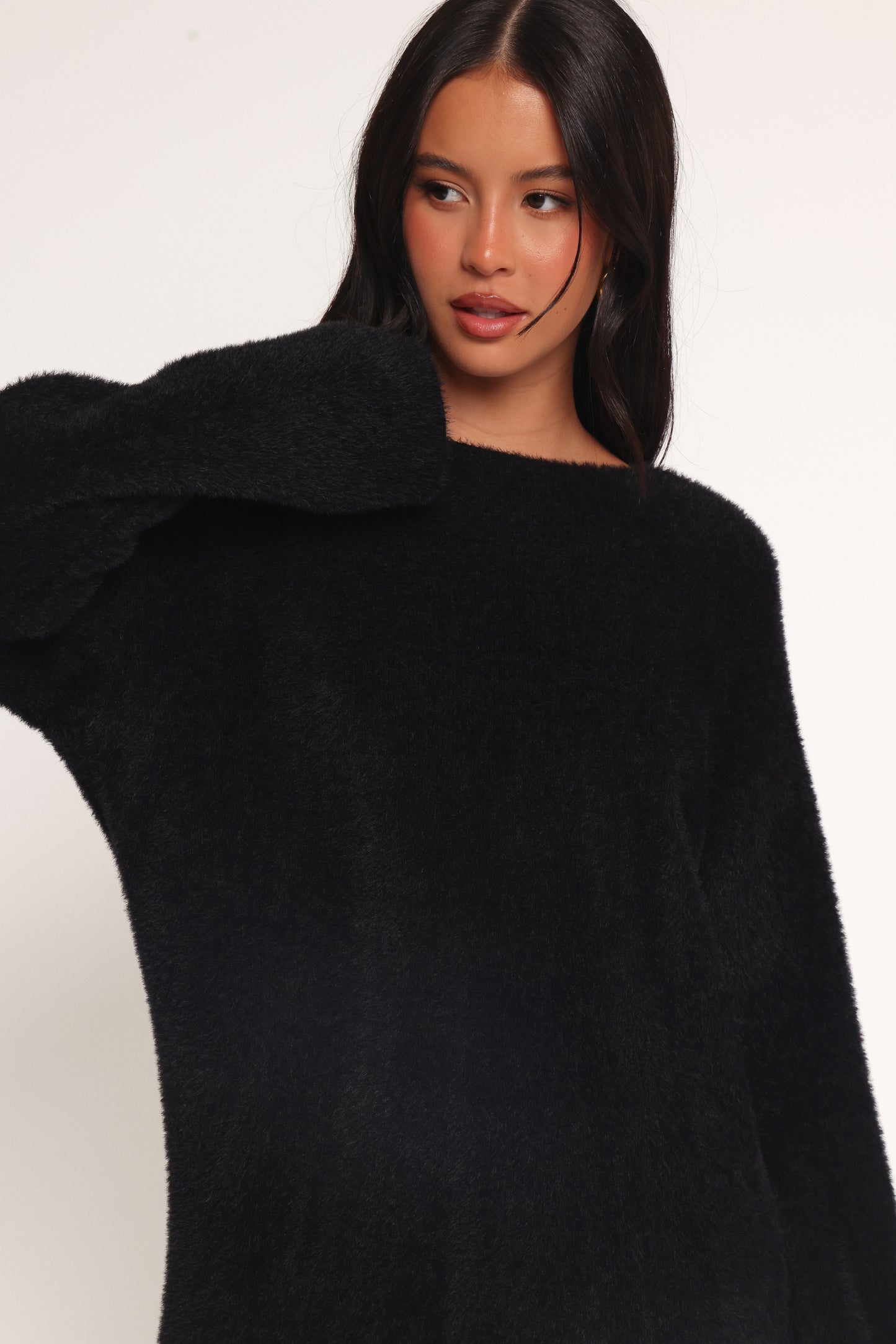 Mitchell Knit Mini Dress - Black