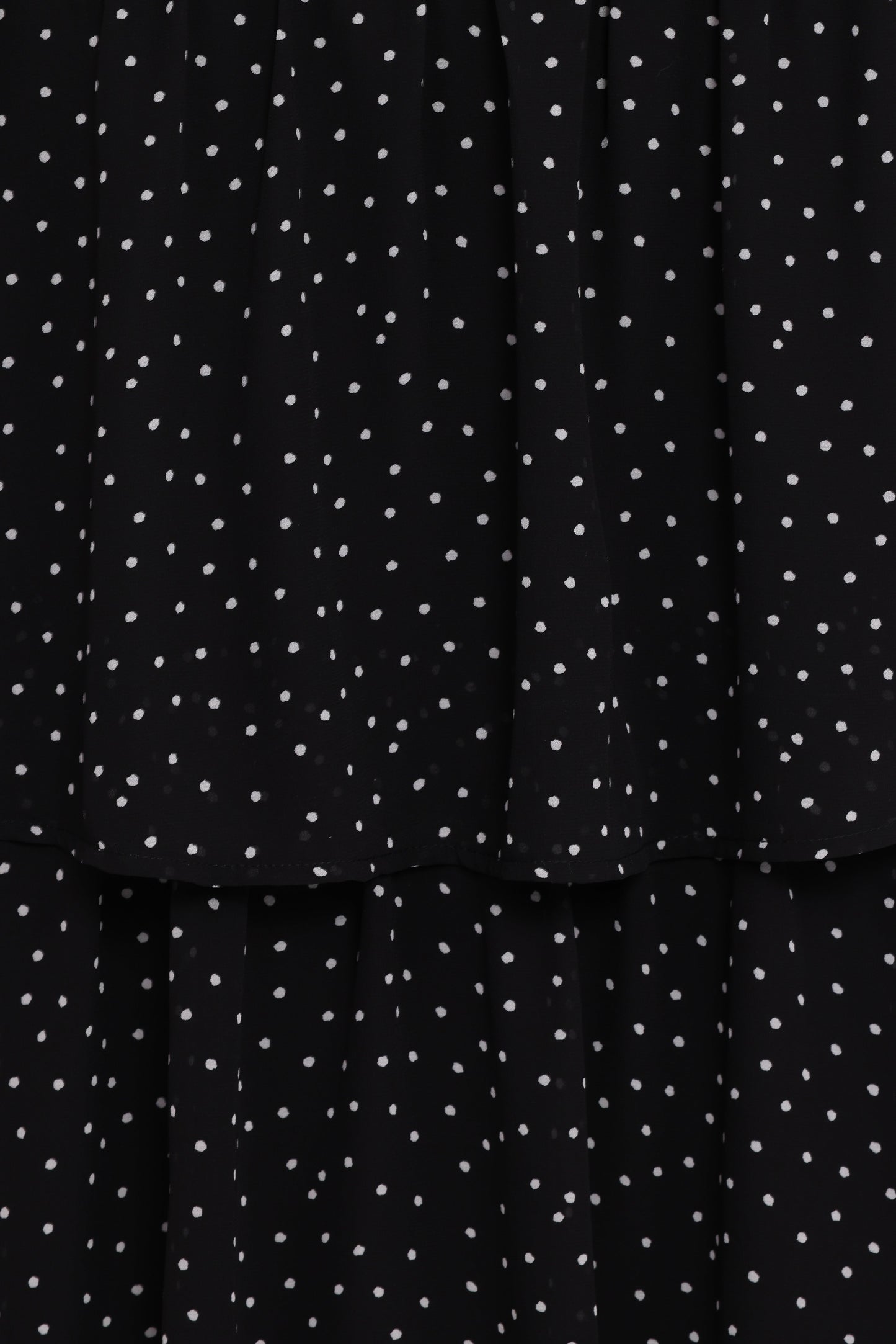 Selina Skirt Set - Black Polka Dot