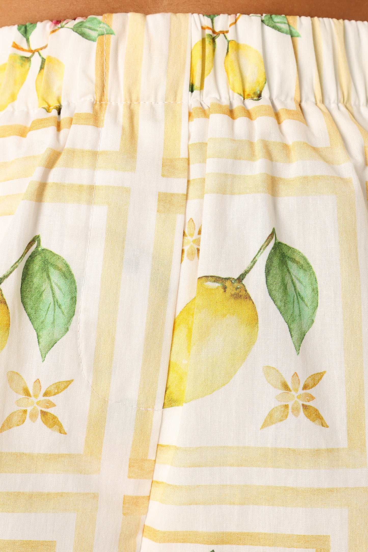 Domenica Short Set - Lemon Print