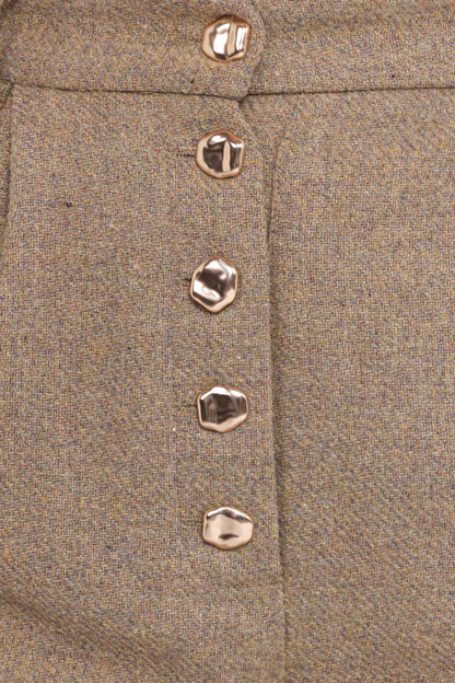 Denise Tailored Shorts - Taupe