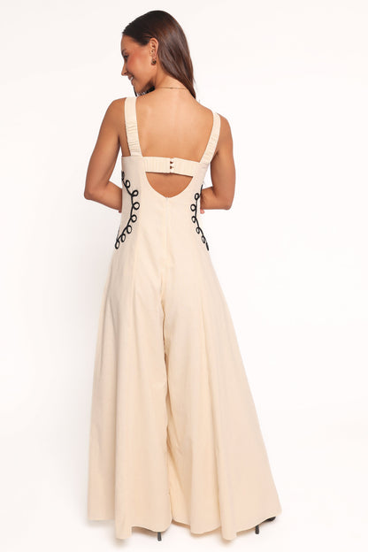 Crete Jumpsuit - Ivory