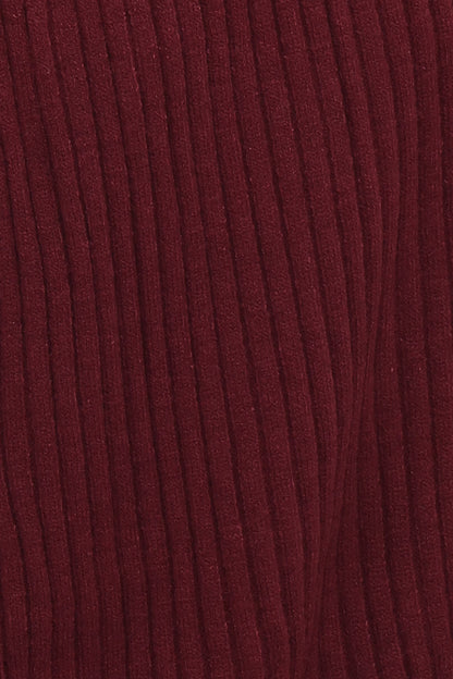 Jasmia Long Cardigan - Wine