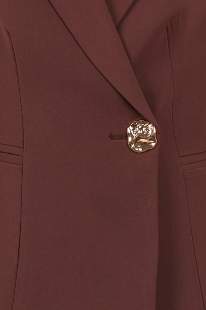 Leo Blazer - Chocolate Brown