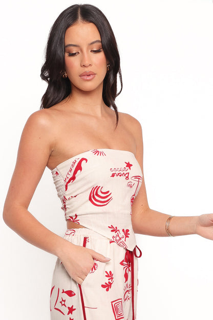 Malta Top - Red