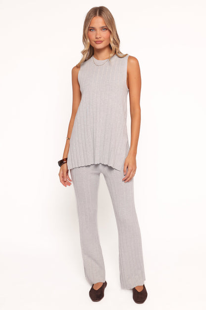 Silvie Knitted Set - Grey