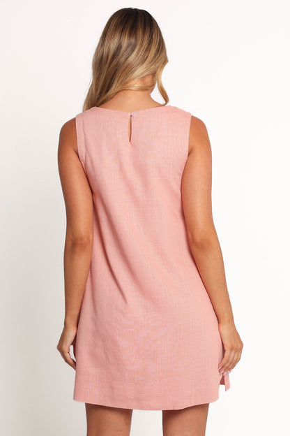 Zoe Mini Dress - Blush