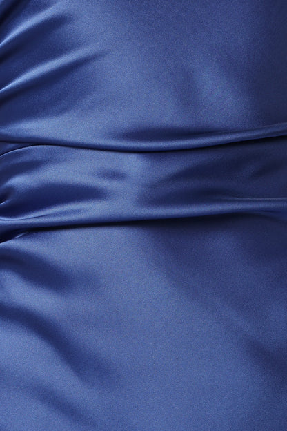 Selma Off Shoulder Maxi Dress - Blue