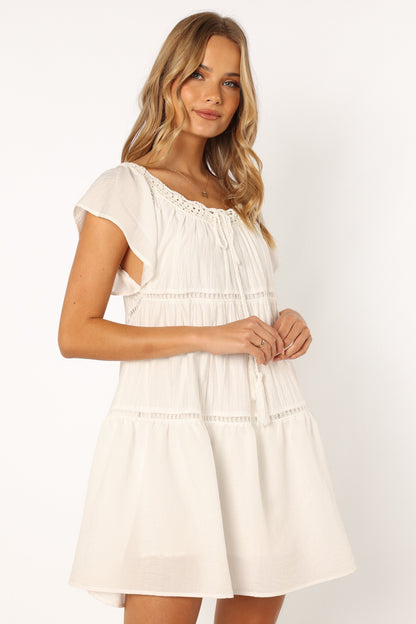 Ulla Mini Dress - White