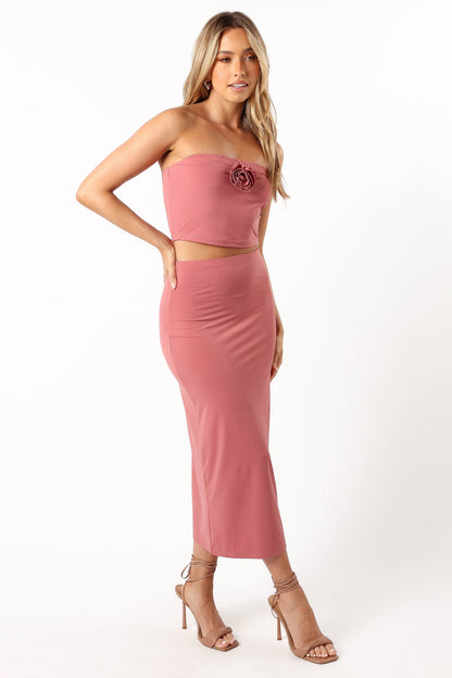 Tiarny Two Piece Set - Dusty Rose