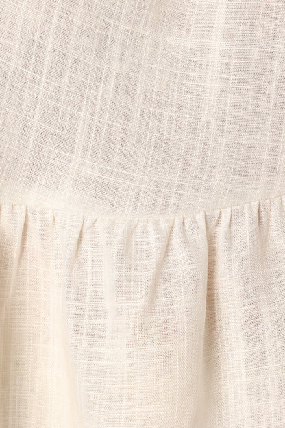 Wanda One Shoulder Top - White